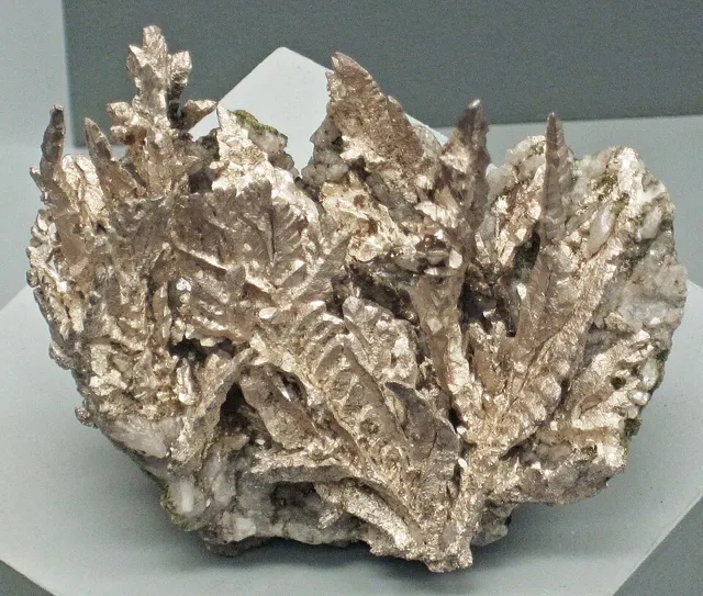 Native silver, Michigan Mine, Ontonagon County