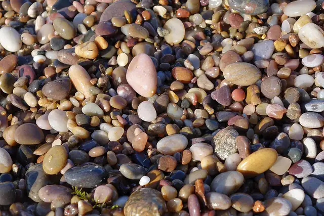 Mixed beach stones, Pictured Rocks National Lakeshore