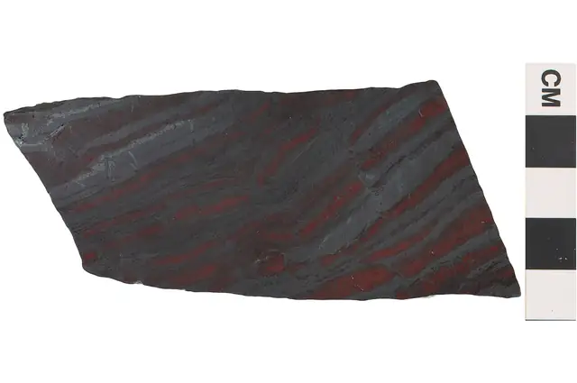 Banded iron formation, Dickinson County, Smithsonian specimen